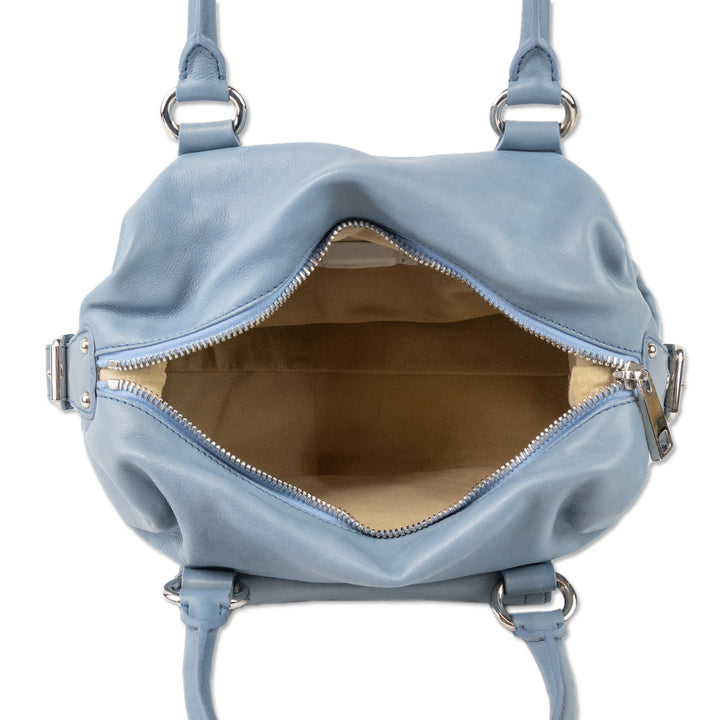 Marc Jacobs Baby Blue Leather Medium Top Handle