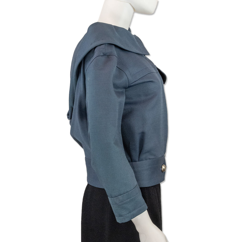 Marc Jacobs Off-the-Shoulder Low-Back Zip-Up Jacket