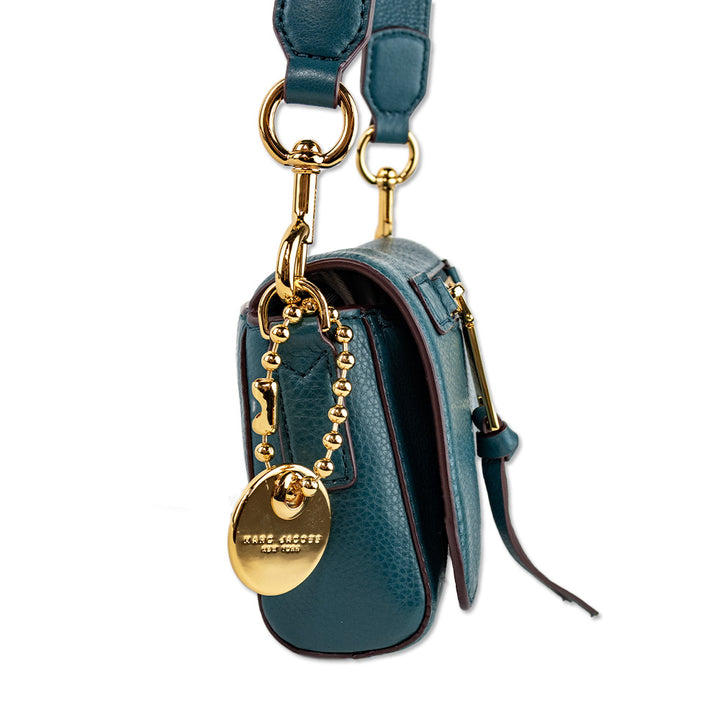 Marc Jacobs Teal Leather Crossbody Bag