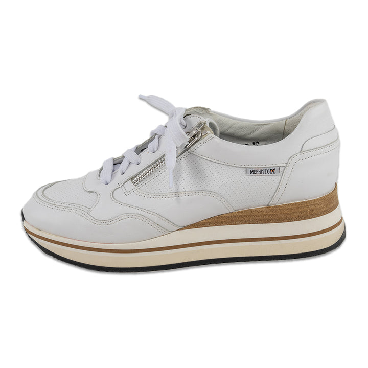 Mesphisto Olimpia White Low Top Sneakers