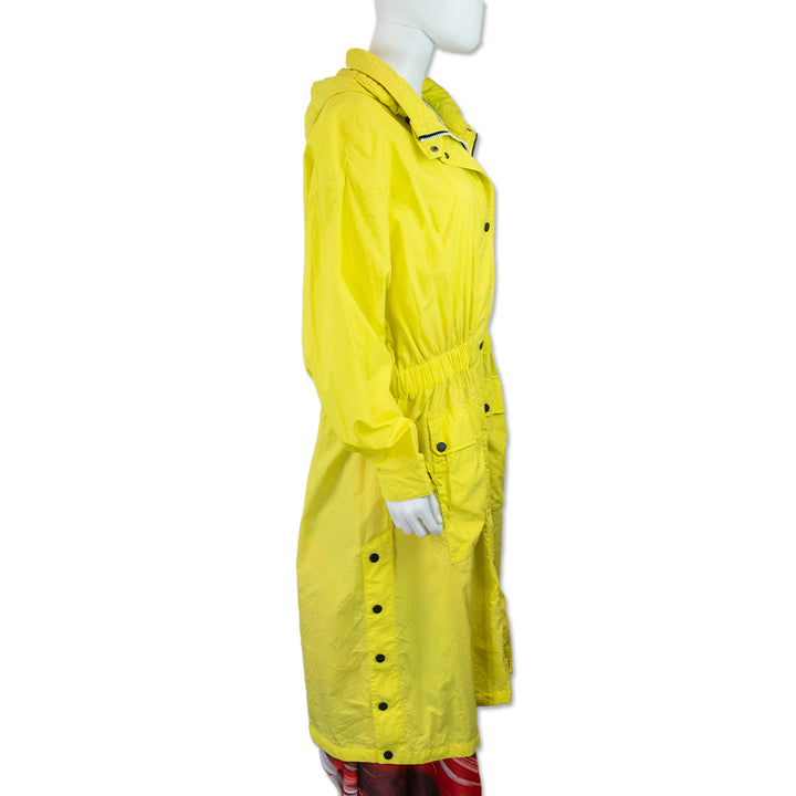 Moose Knuckles Neon Yellow Trench Coat