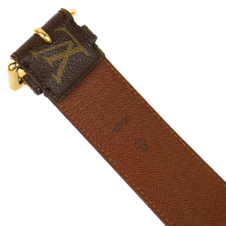 Louis Vuitton Monogram Coated Canvas Belt