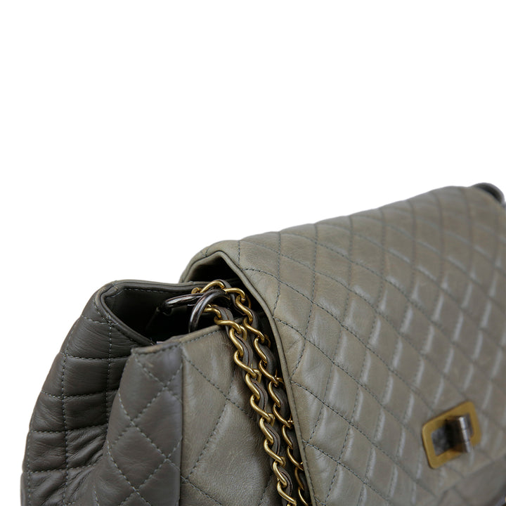 Chanel Gray Reissue Accordion Flap Bag