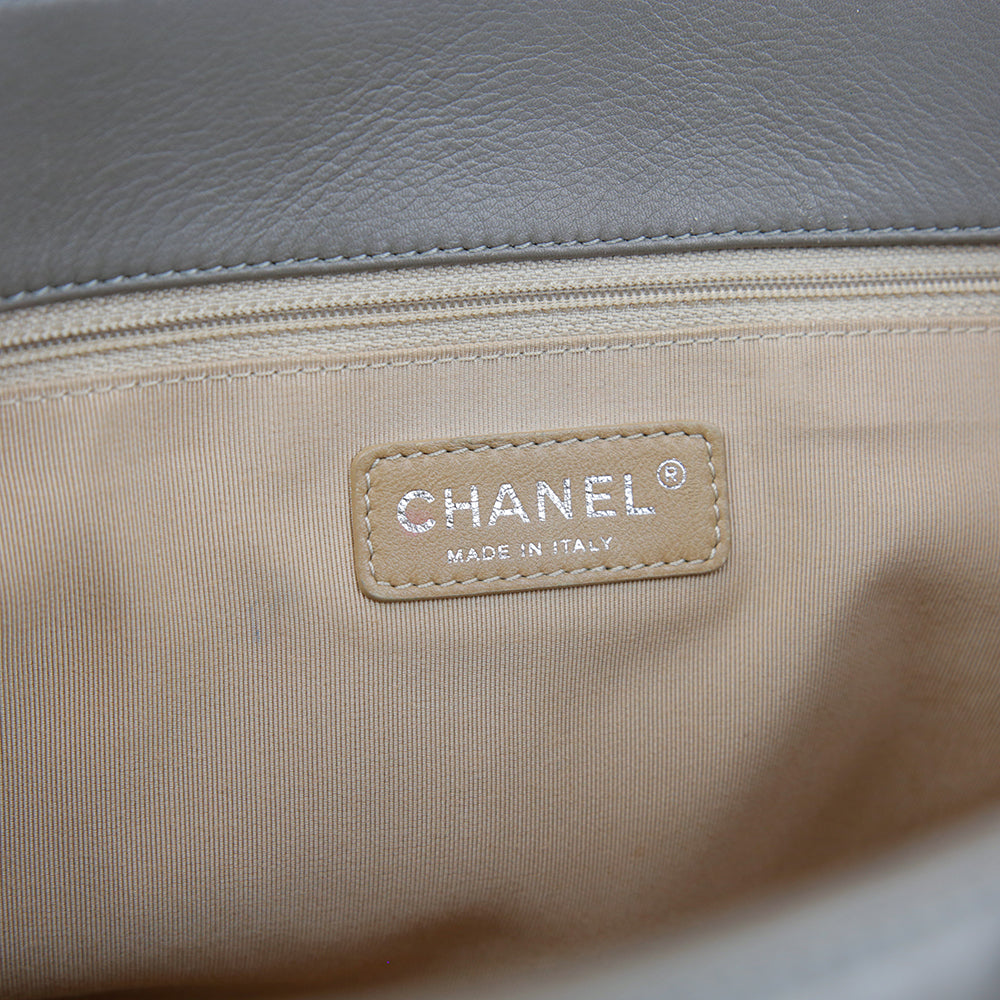 Chanel Gray Reissue Accordion Flap Bag