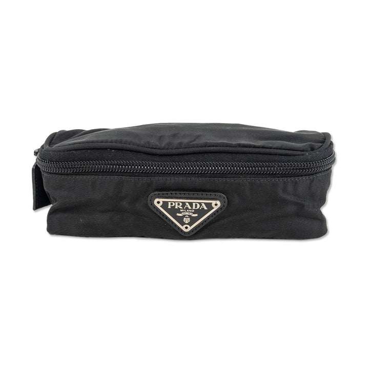 Prada Black Tessuto Travel Pouch