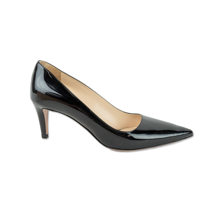 Prada Black Patent Leather Pumps