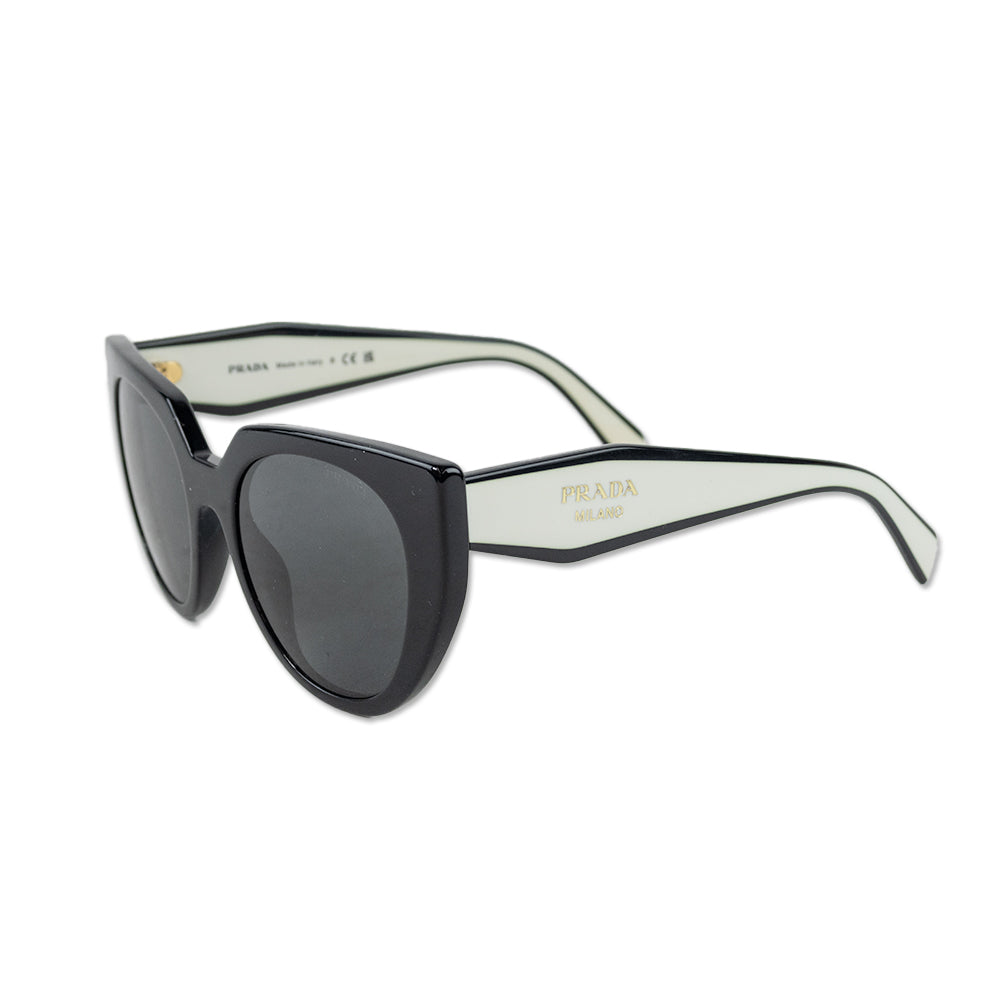 Prada Two-Tone Acetate Cat-Eye Sunglasses