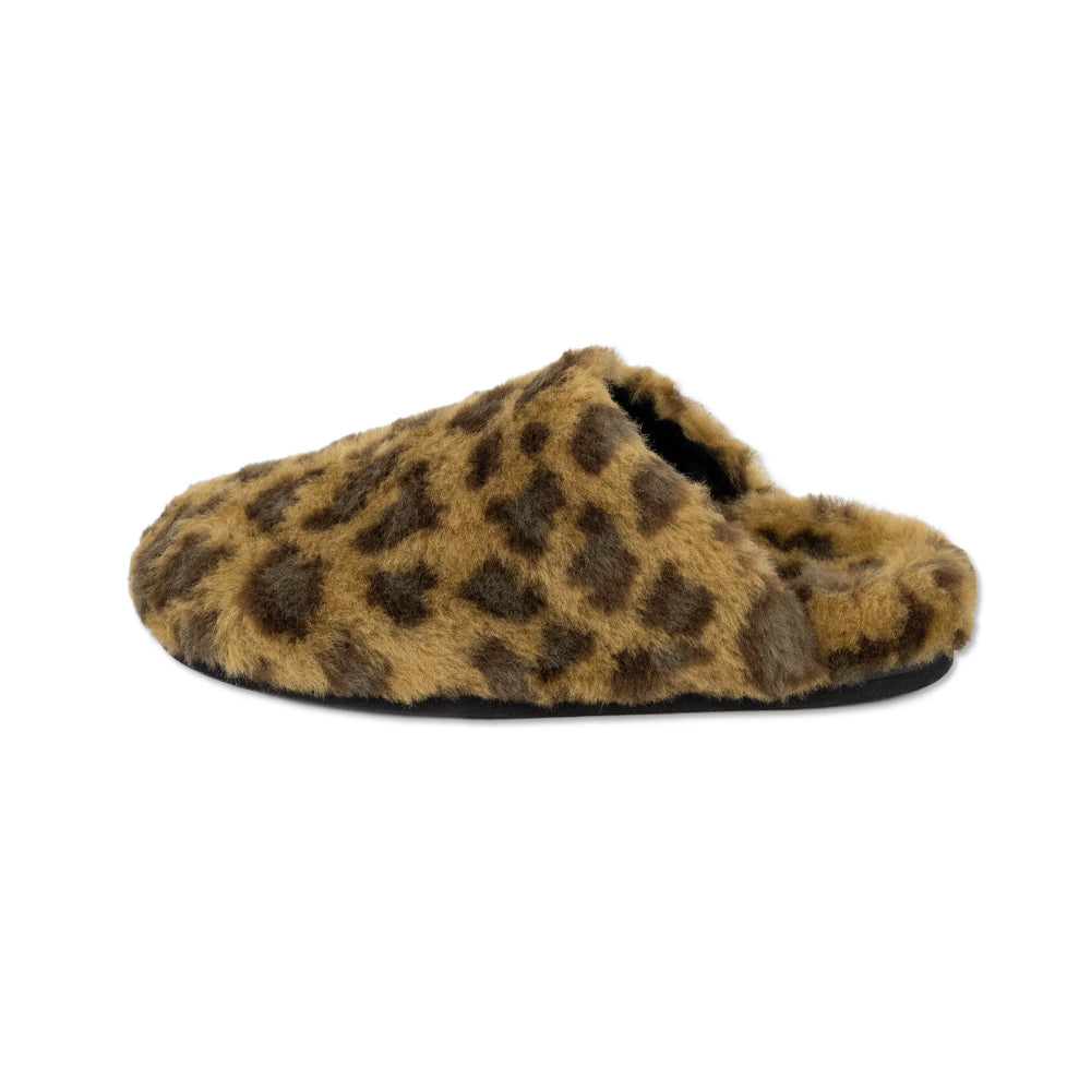 Rag & Bone Faux Fur Bailey Mule in Leopard Print