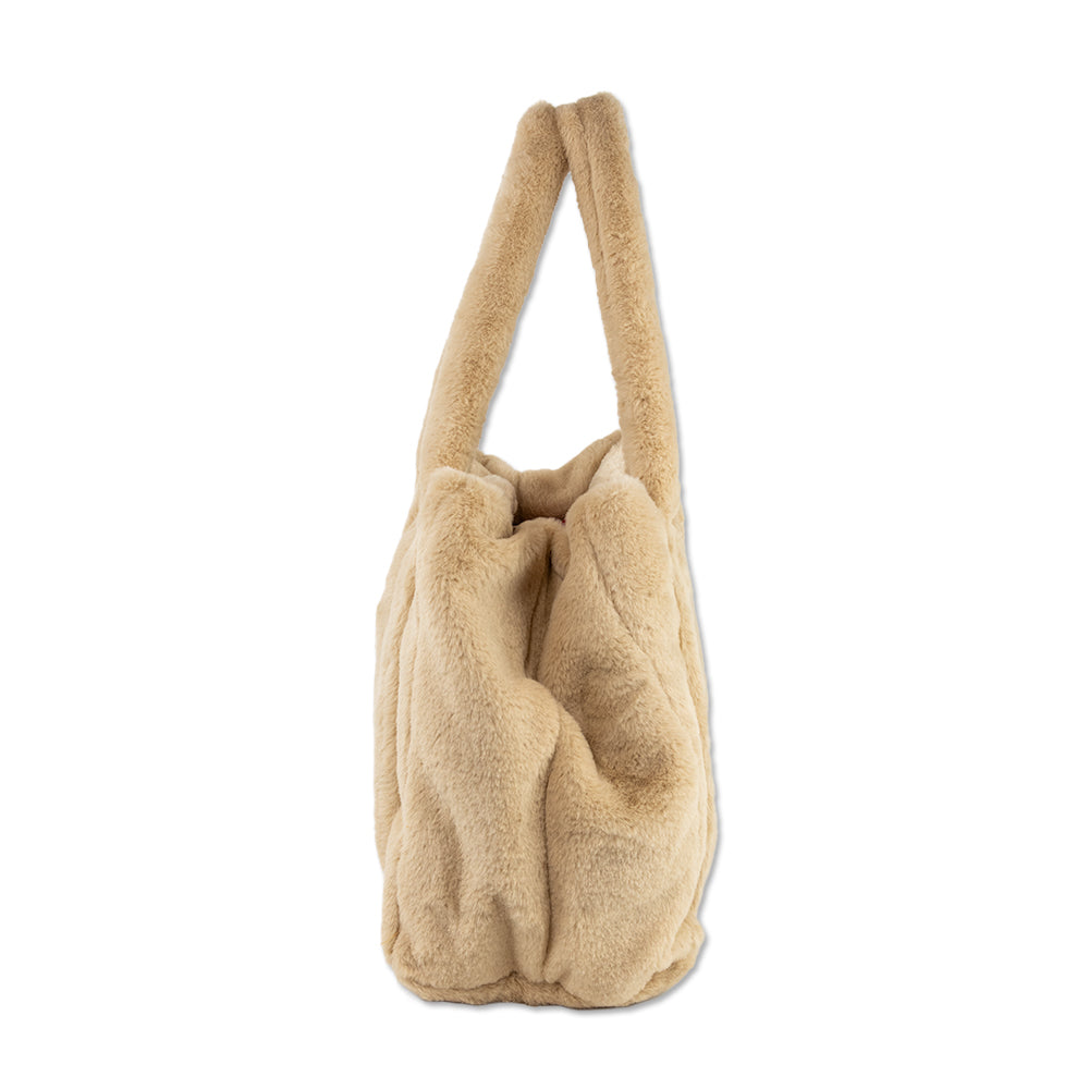 Rag & Bone Tan Faux Fur Tote