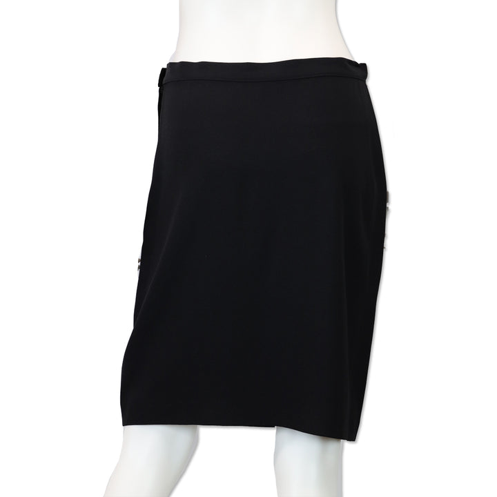 Sonia Rykiel Black Midi Pencil Skirt