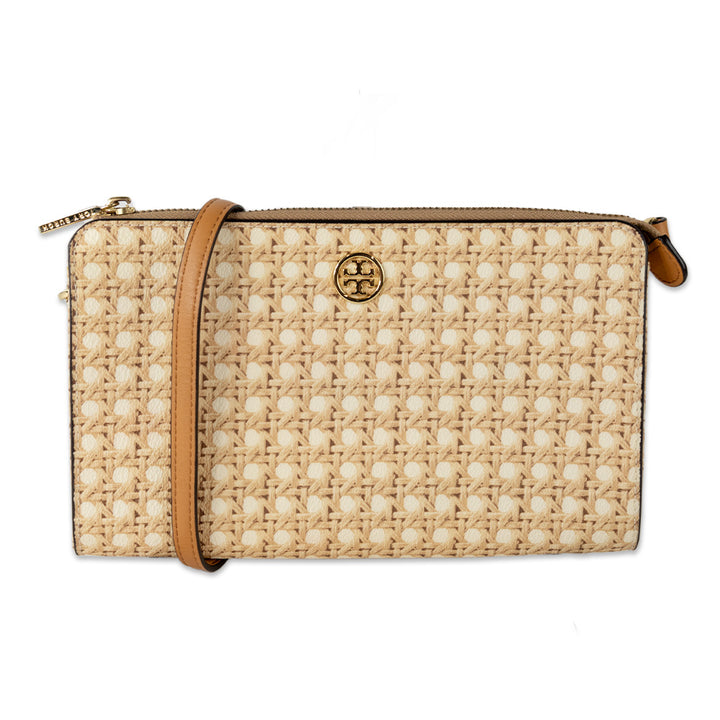 Tory Burch Woven Printed Crossbody