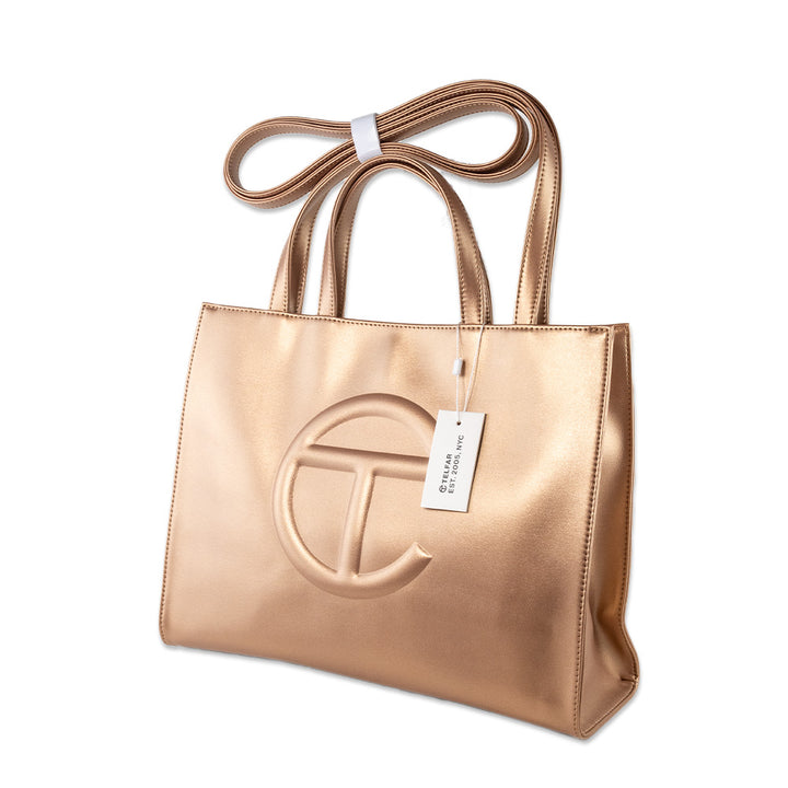 Telfar Medium Copper Shopping Tote