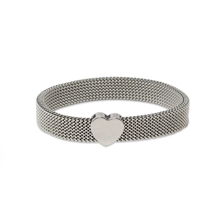 Tiffany & Co. Somerset Mesh Heart Bracelet