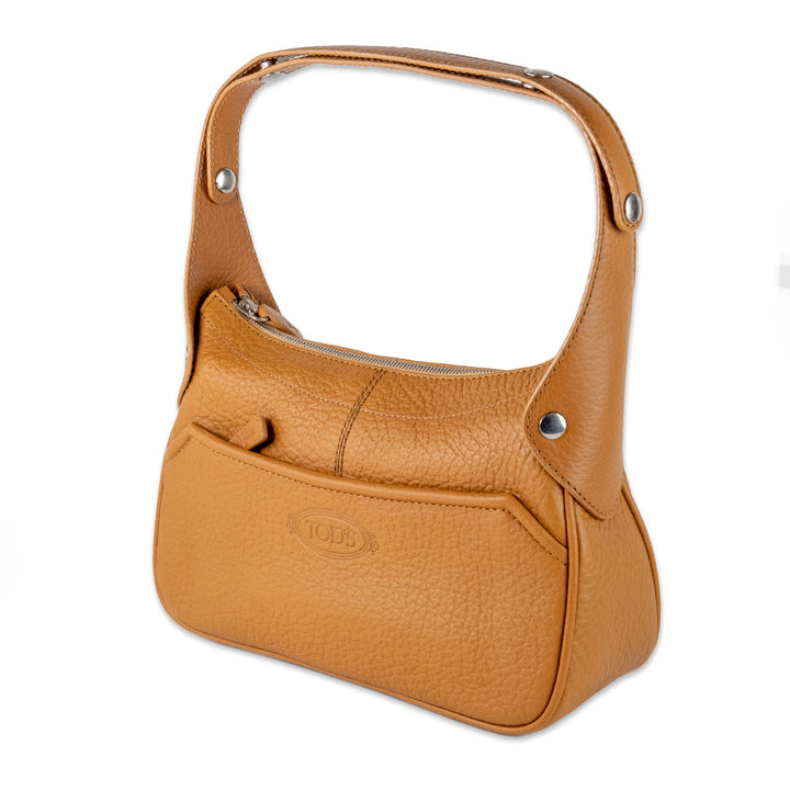 Tod's Brown Leather Shoulder Bag