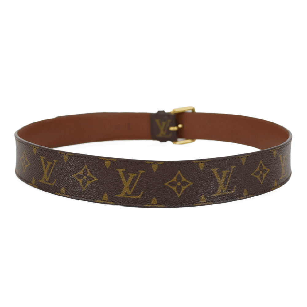 Louis Vuitton Monogram Coated Canvas Belt