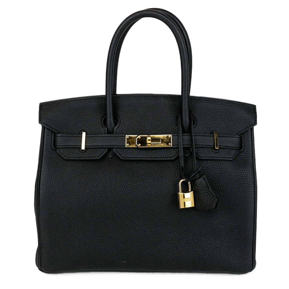 Hermès Black Togo Birkin 30