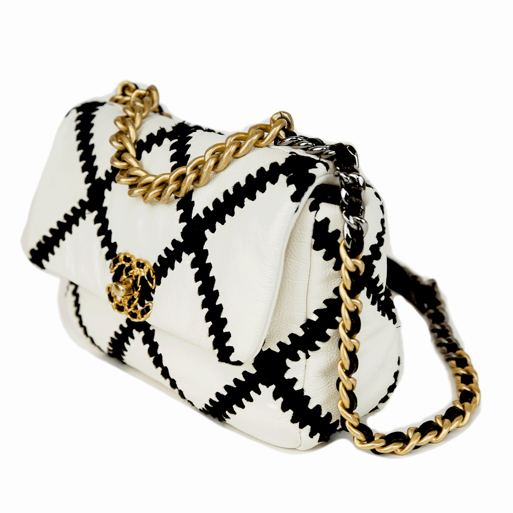 Chanel 19 Medium Crochet Flap Bag