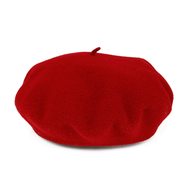 Hermès Red Wool Felicity Beret