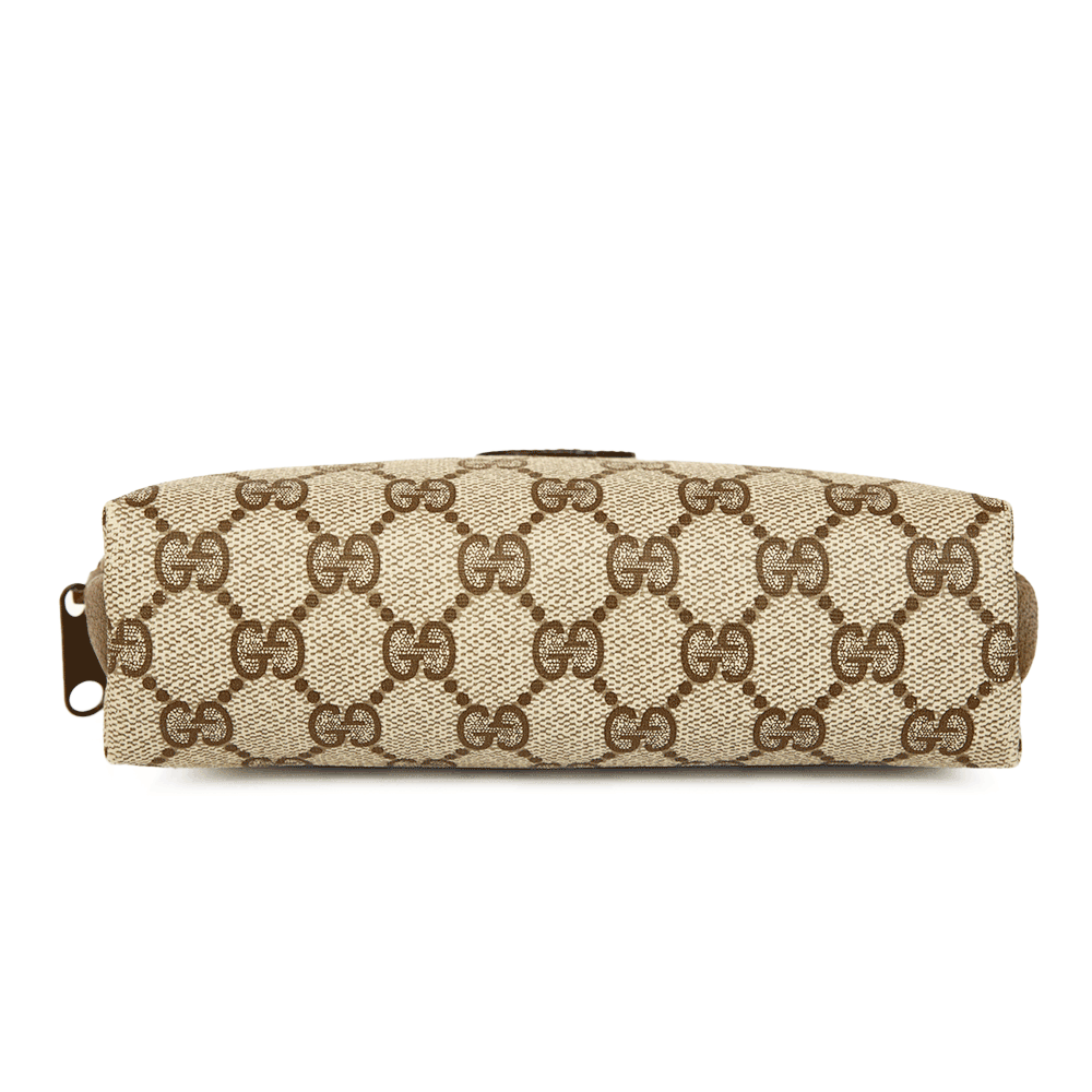 Gucci Monogram Coated Canvas Cosmetic Case