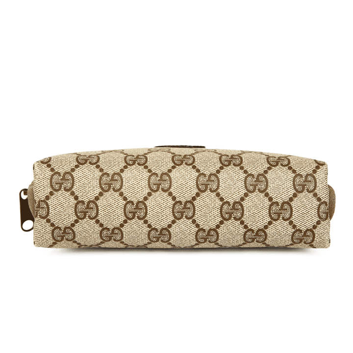 Gucci Monogram Coated Canvas Cosmetic Case