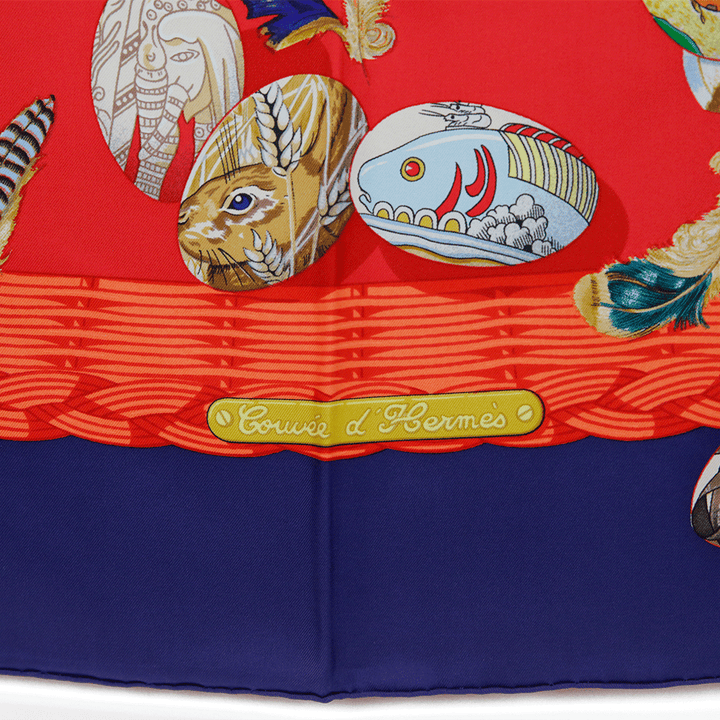 Hermès Couvée d'Hermès Silk Scarf