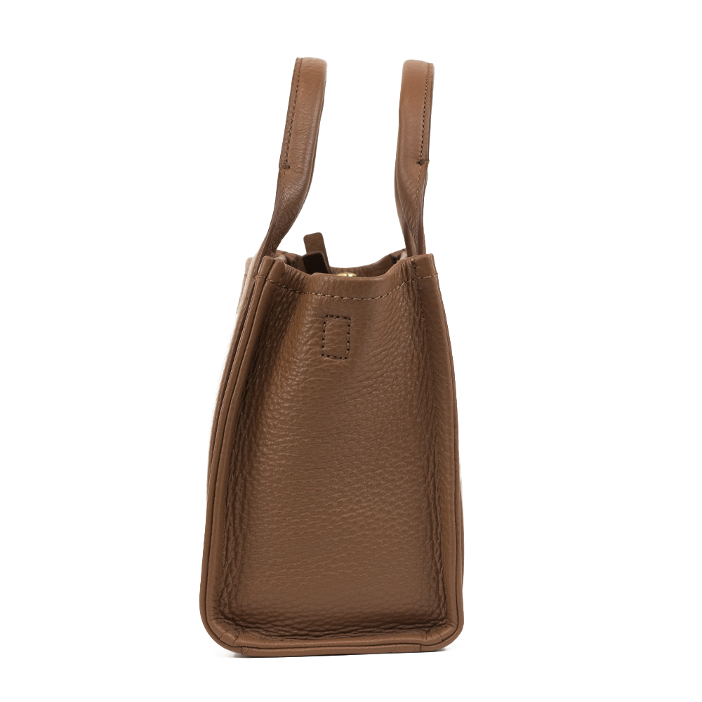 Marc Jacobs Brown The Leather Small Tote Bag