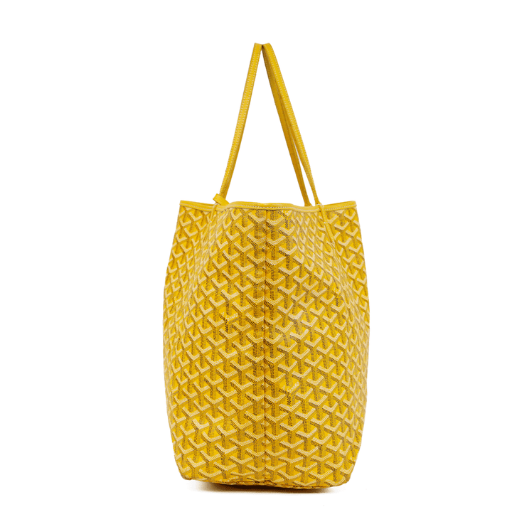 Goyard Yellow Coated Canvas St. Louis GM Tote Bag