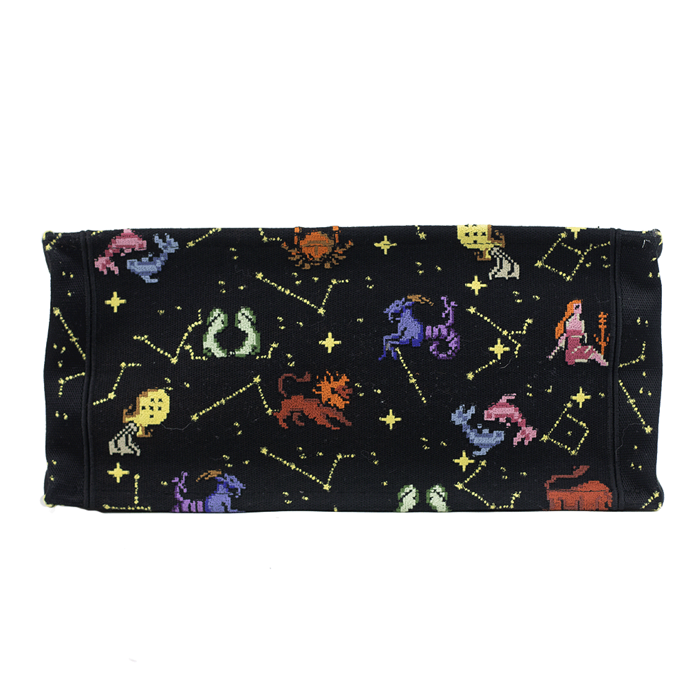 Christian Dior Pixel Zodiac Medium Book Tote