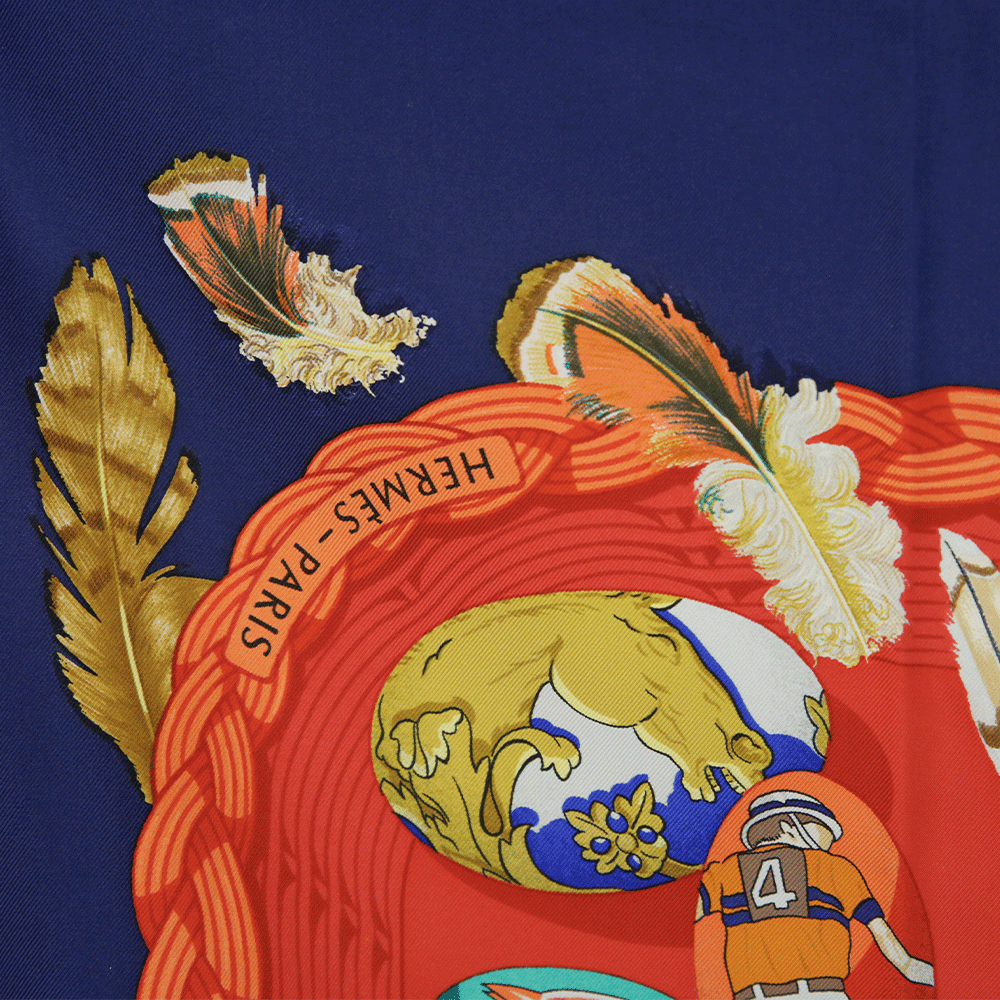 Hermès Couvée d'Hermès Silk Scarf