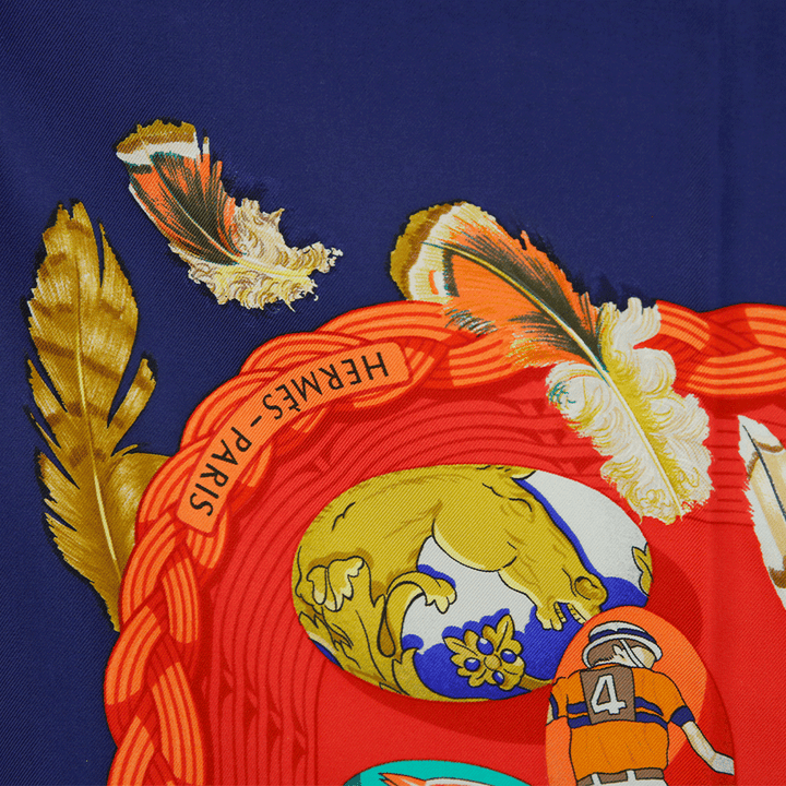 Hermès Couvée d'Hermès Silk Scarf