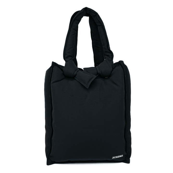 Jacquemus Black Le Cuscinu Padded Tote Bag