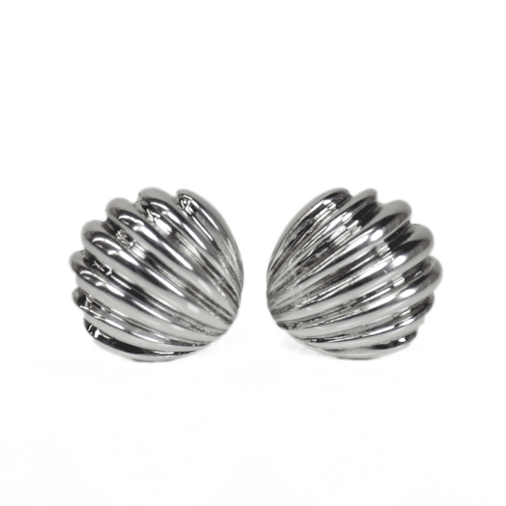 Tiffany & Co. Sterling Silver Shell Cufflinks