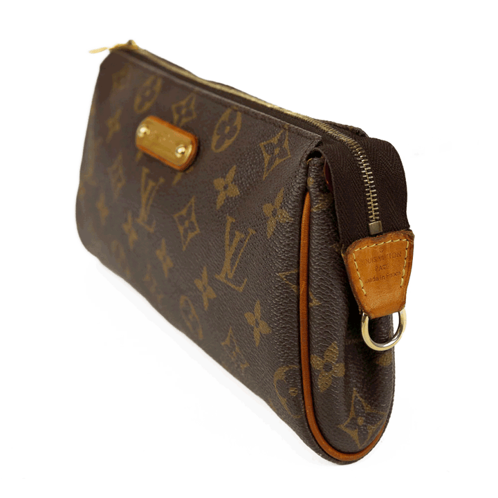 Louis Vuitton Monogram Coated Canvas Eva Pochette