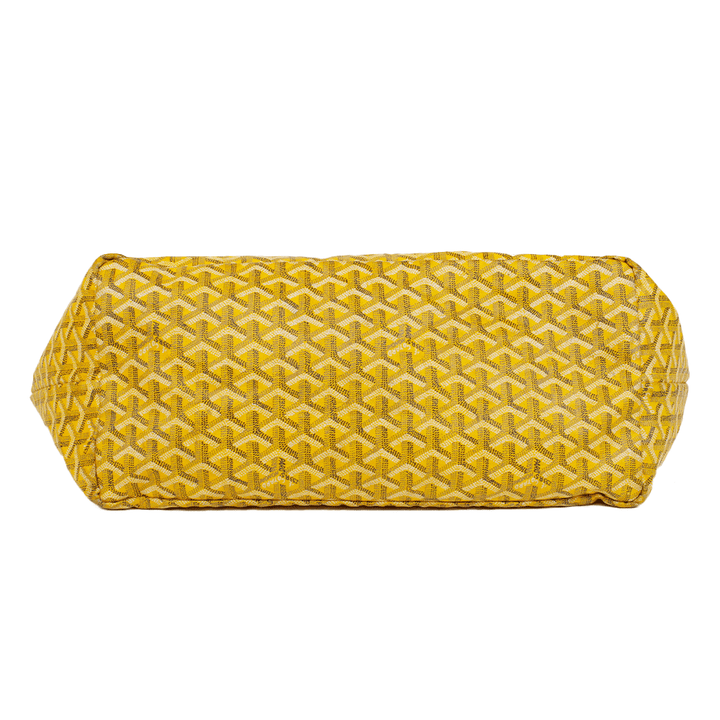 Goyard Yellow Coated Canvas St. Louis GM Tote Bag