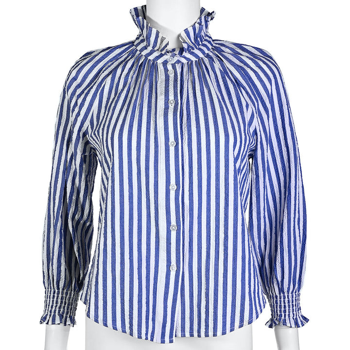 Veronica Beard Jeans Calisto Striped Shirt