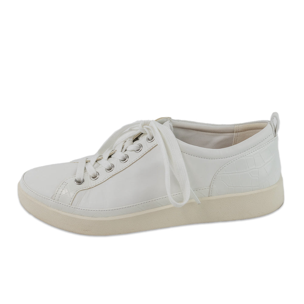 Vionic Winny White Leather Sneakers