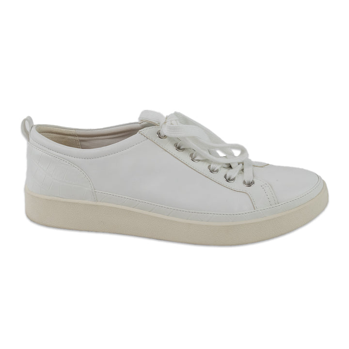 Vionic Winny White Leather Sneakers