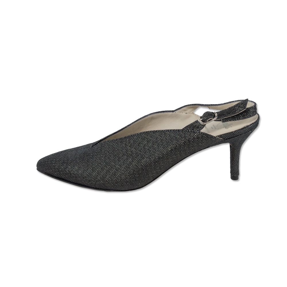 Amalfi by Rangoni Pinerolo Grafite Slingback Pump