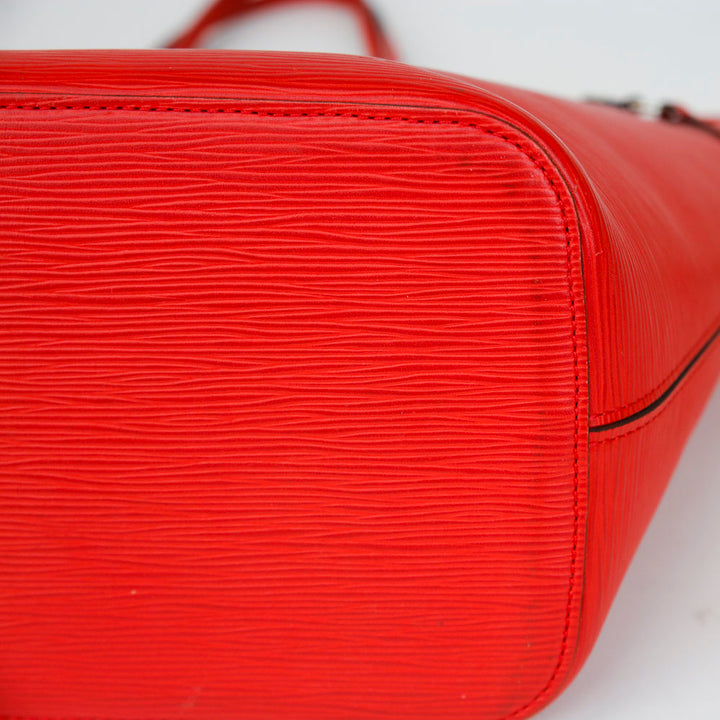 Louis Vuitton Red Epi Leather Neverfull MM