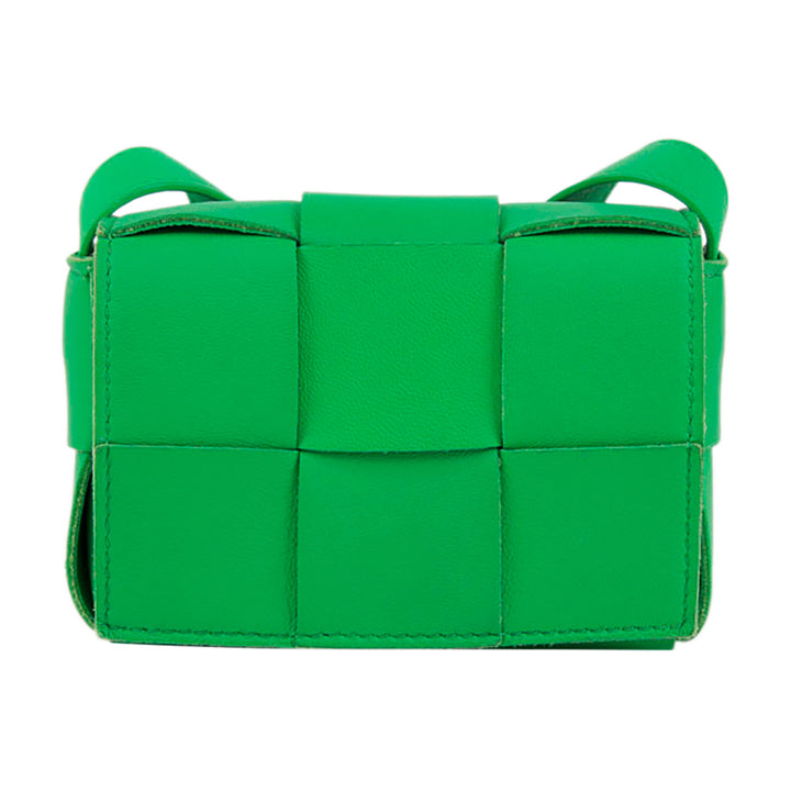 Bottega Veneta Parakeet Green Candy Cassette Bag