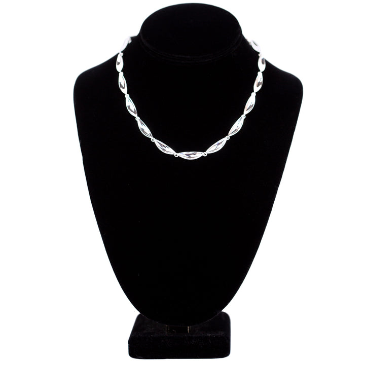 Jenny Bird Studio Choker Silver Necklace