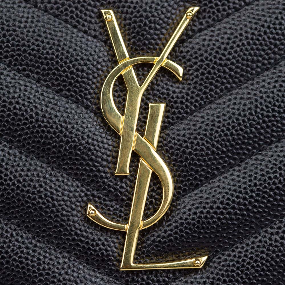 YSL Cassandre Saint Laurent Matelassé Zip Around Wallet