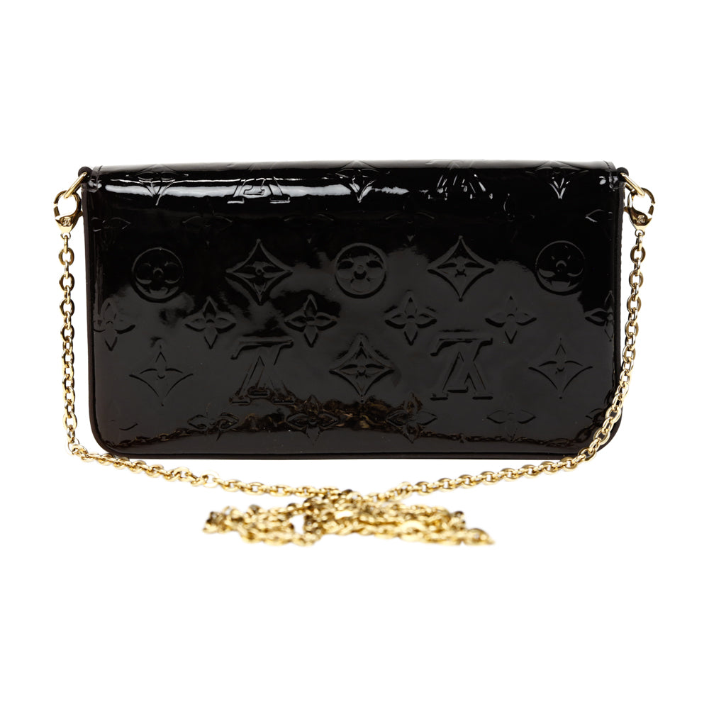 Louis Vuitton Amarante Monogram Vernis Félicie Pochette