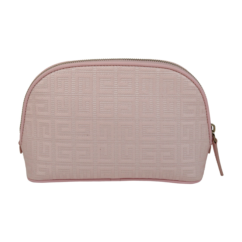 Givenchy G-Essentials Pink Coated Canvas Pouch