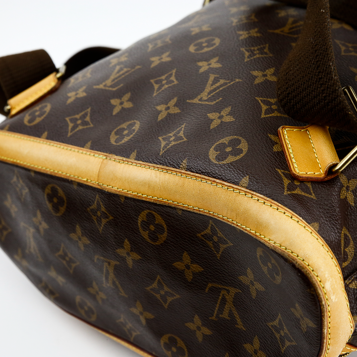 Corner view of Louis Vuitton Monogram Canvas Sac A Dos Bosphore Backpack