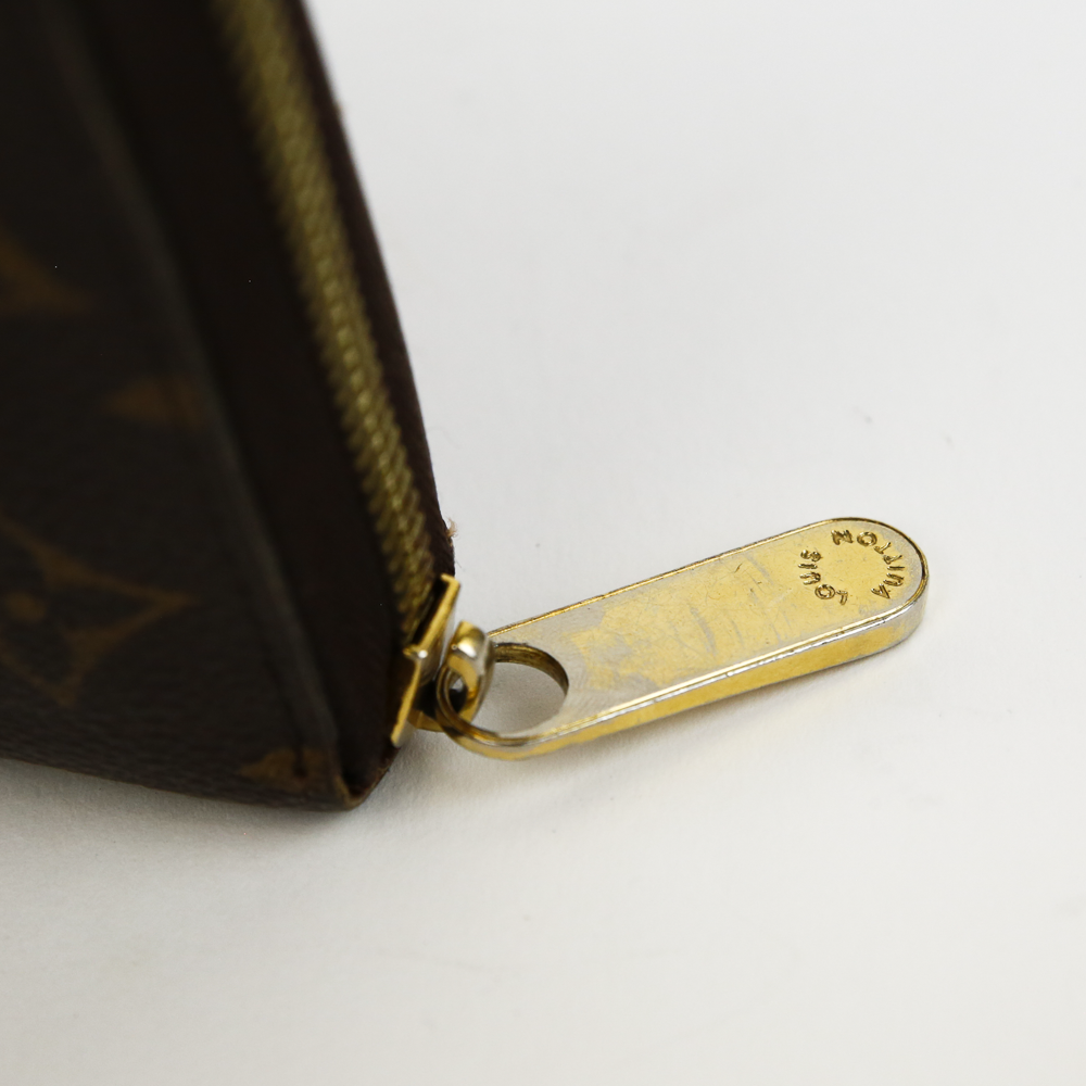 Louis Vuitton Monogram Coated Canvas Zippy Wallet