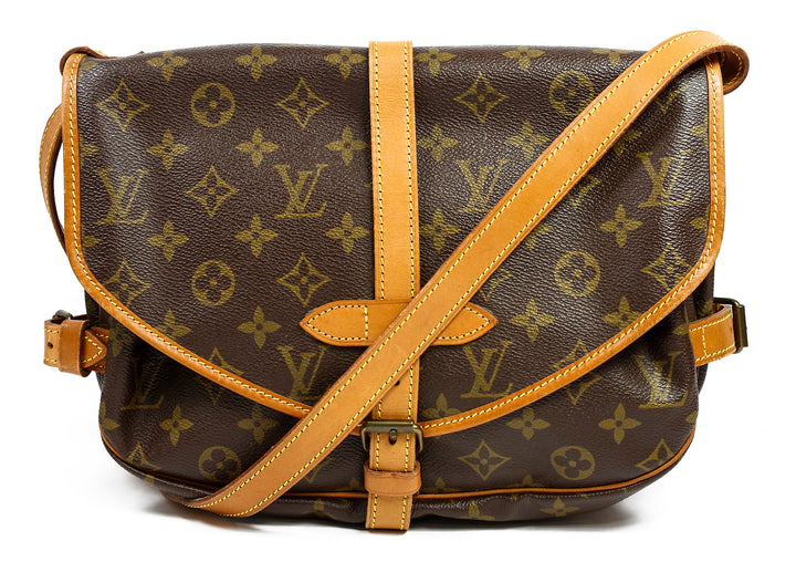 Louis Vuitton Monogram Vintage Saumur 25 Messenger Bag