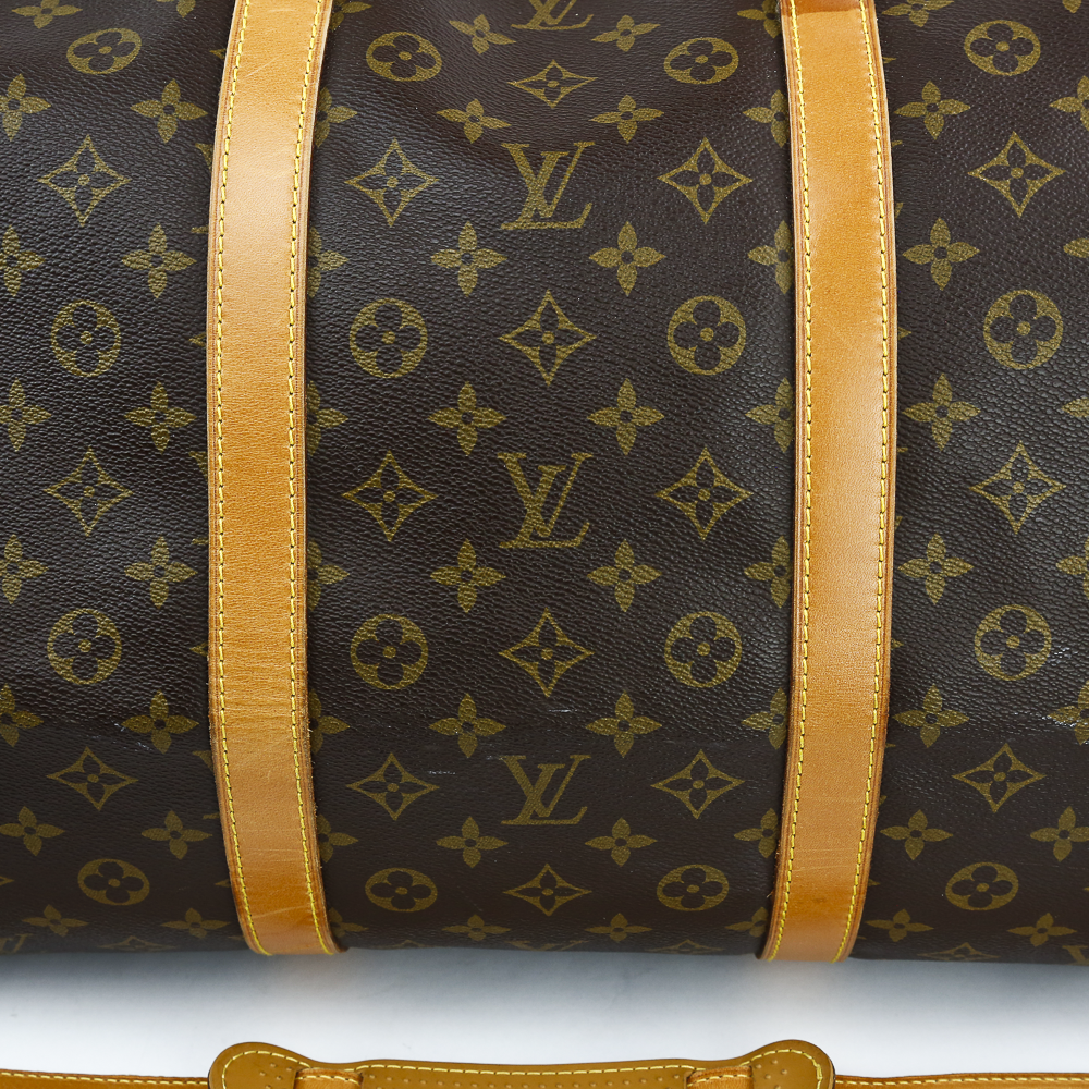 Louis Vuitton Monogram Coated Canvas Keepall 60