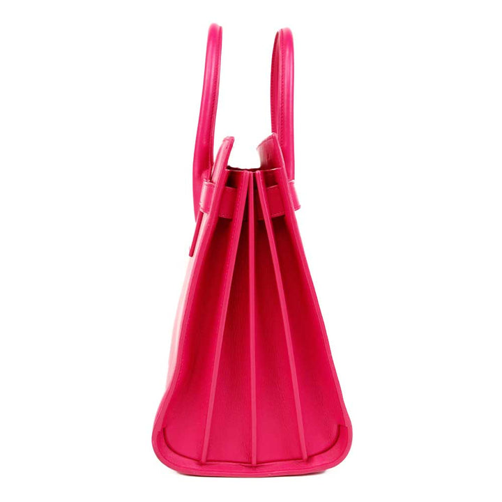 Saint Laurent Bubble Gum Pink Small Sac de Jour Tote Bag