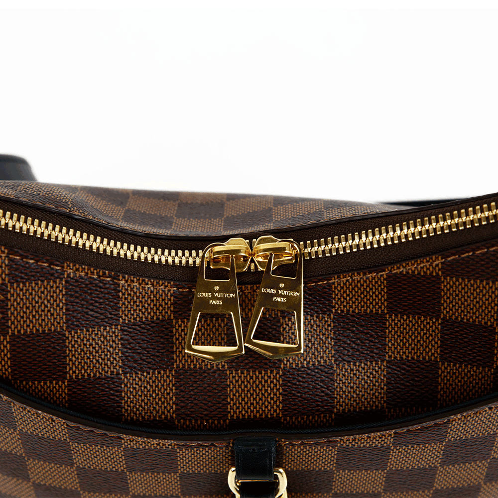 zip view of Louis Vuitton Damier Ebene Canvas & Leather Odéon MM